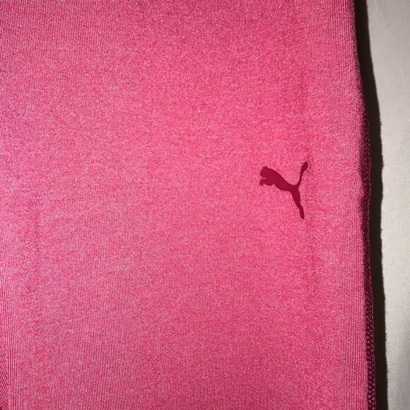 Puma Women's Athletic Dry Cell Yoga Work Out Pink Leggings Size S - Picture 3 of 9